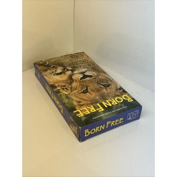 Born Free (1965, VHS 1995) Virginia McKenna Lion Lioness Zoo Open‎ Road Films - Picture 7 of 16